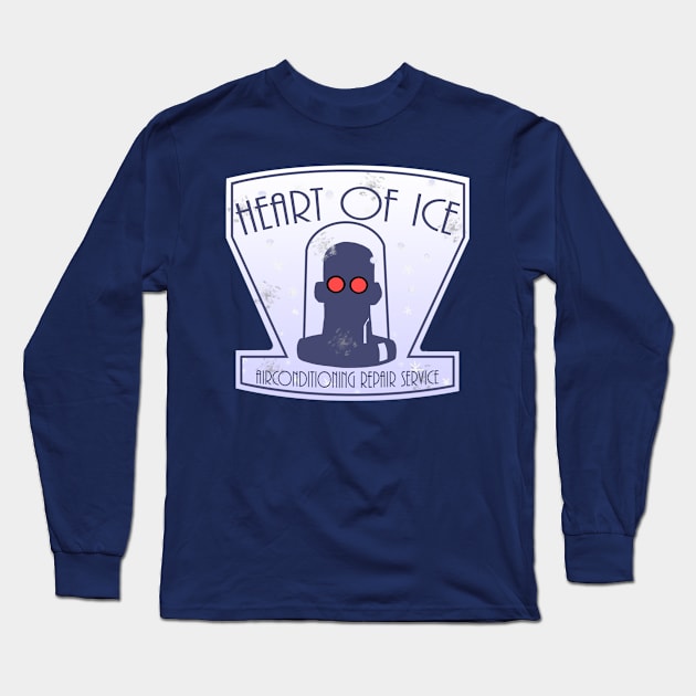 HEART OF ICE: AIRCONDITIONING REPAIR SERVICE Long Sleeve T-Shirt by ryanofinterest